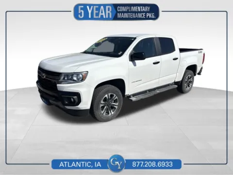 White 2022 Chevrolet Colorado Z71 for sale in Atlantic, IA