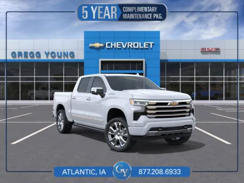 White 2026 Chevrolet Silverado 1500 High Country for sale in Atlantic, IA
