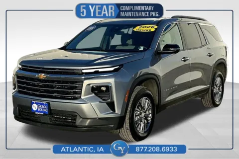 Gray 2026 Chevrolet Traverse LT for sale in Atlantic, IA