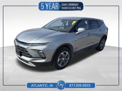 Gray 2025 Chevrolet Blazer LT for sale in Atlantic, IA