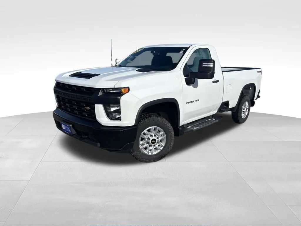 White 2020 Chevrolet Silverado 2500HD Work Truck for sale in Atlantic, IA