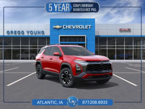 Red 2026 Chevrolet Equinox ACTIV for sale in Atlantic, IA