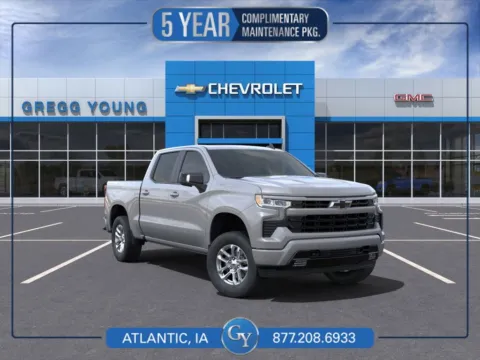 Gray 2025 Chevrolet Silverado 1500 RST for sale in Atlantic, IA