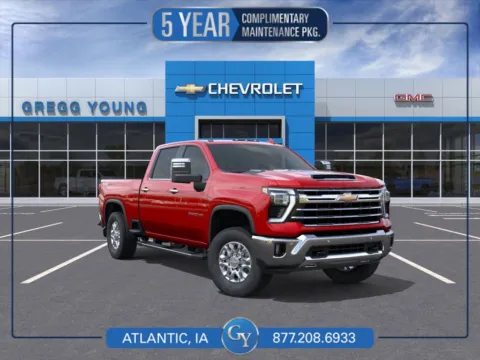 Red 2025 Chevrolet Silverado 2500HD LTZ for sale in Atlantic, IA