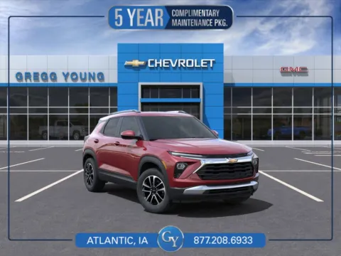 Red 2025 Chevrolet TrailBlazer LT for sale in Atlantic, IA