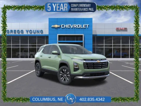 Green 2026 Chevrolet Equinox LT for sale in Columbus, NE