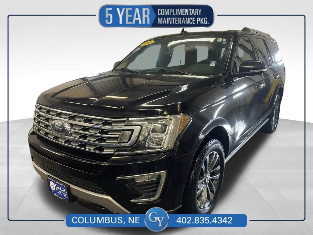 Black 2021 Ford Expedition Limited for sale in Columbus, NE
