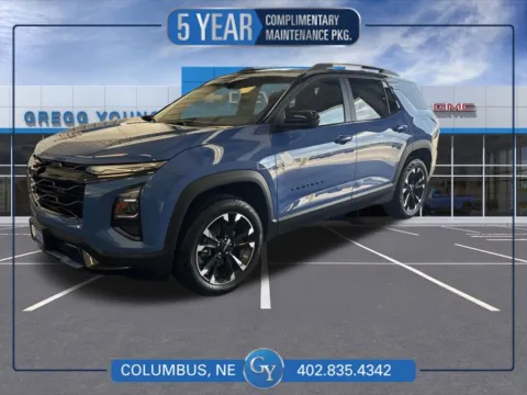Blue 2026 Chevrolet Equinox RS for sale in Columbus, NE