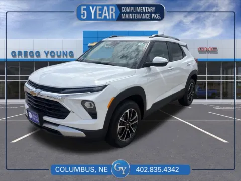 White 2026 Chevrolet TrailBlazer LT for sale in Columbus, NE