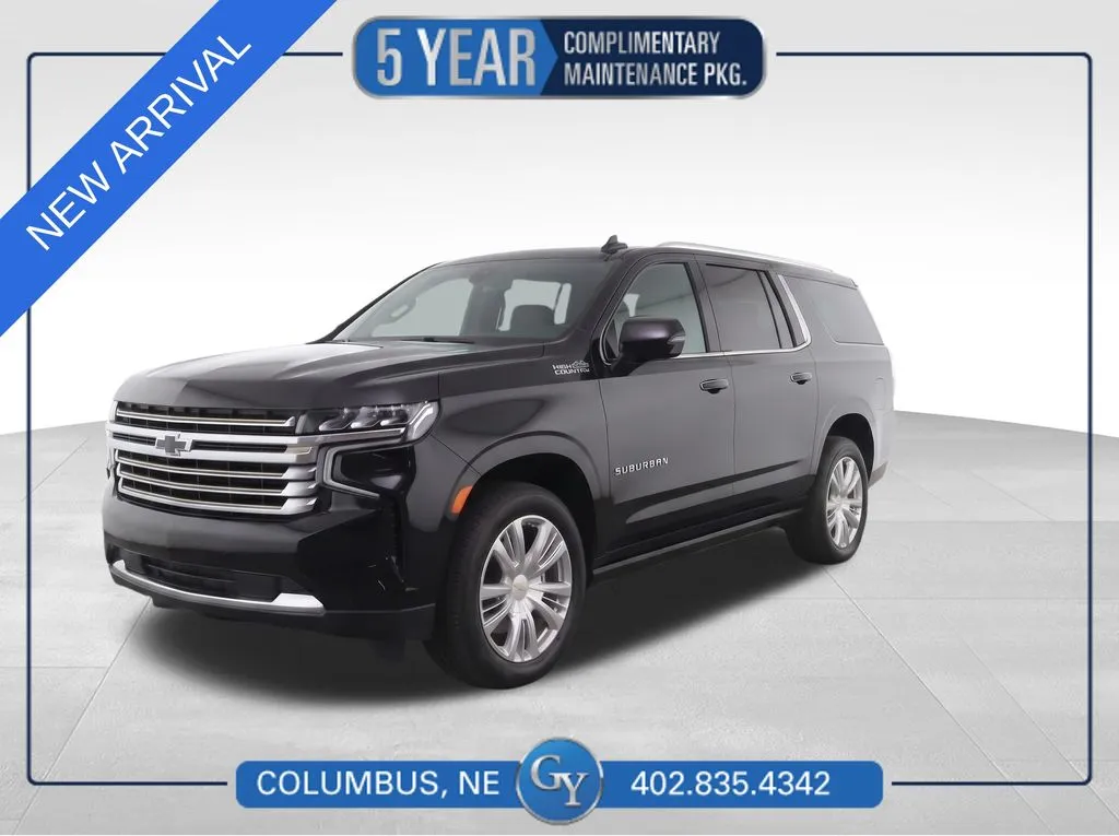 Black 2021 Chevrolet Suburban High Country for sale in Columbus, NE