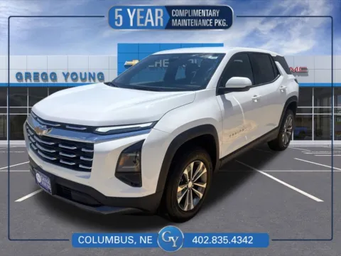 White 2026 Chevrolet Equinox LT for sale in Columbus, NE