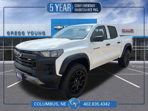 White 2026 Chevrolet Colorado Trail Boss for sale in Columbus, NE