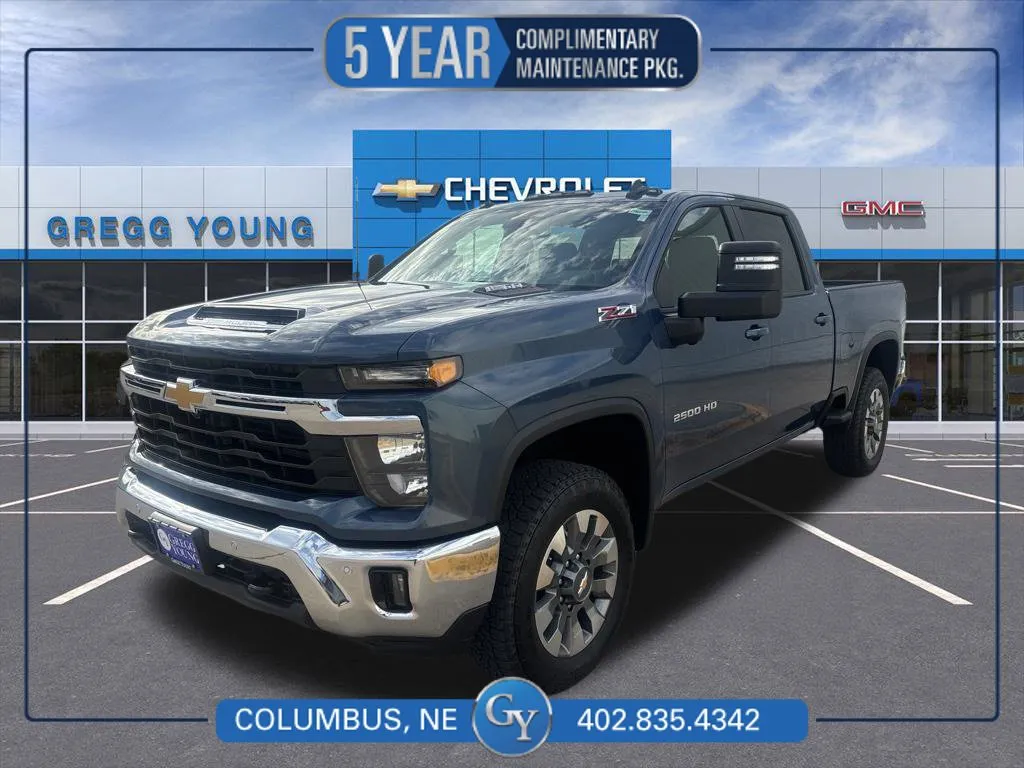 Blue 2026 Chevrolet Silverado 2500 HD LT for sale in Columbus, NE