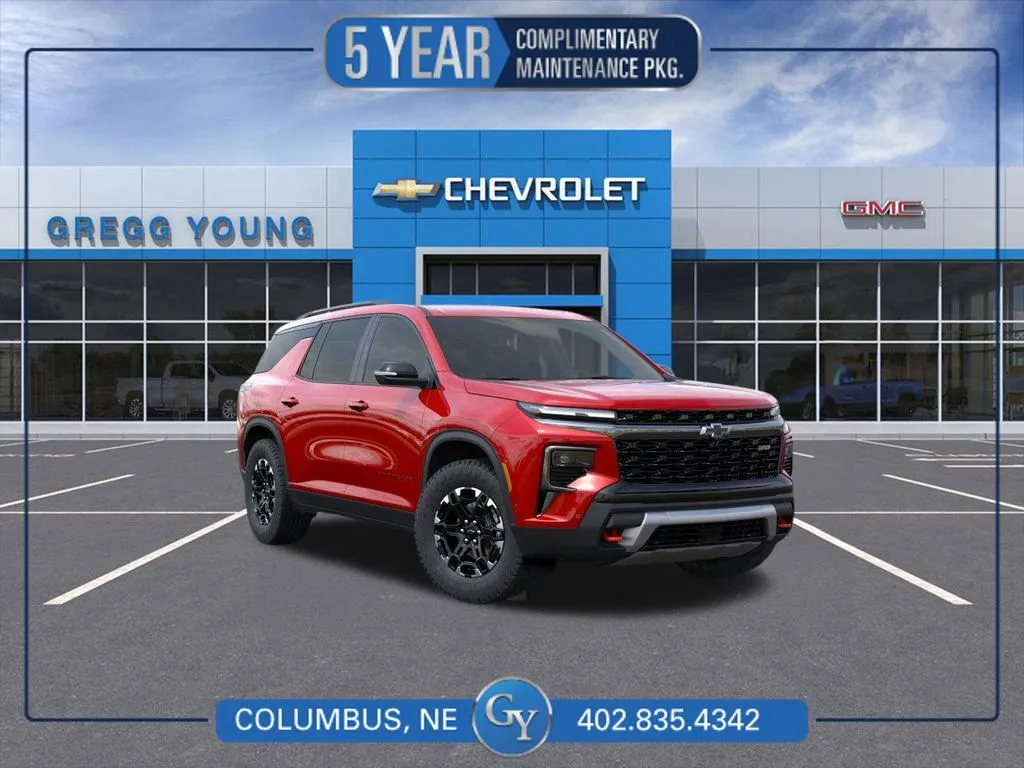 Red 2027 Chevrolet Traverse Z71 for sale in Columbus, NE