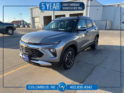 Gray 2026 Chevrolet TrailBlazer LT for sale in Columbus, NE