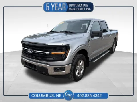 Silver 2024 Ford F-150 XLT for sale in Columbus, NE
