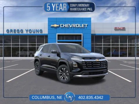 Black 2027 Chevrolet Equinox LT for sale in Columbus, NE