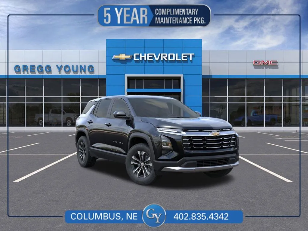 Black 2027 Chevrolet Equinox LT for sale in Columbus, NE