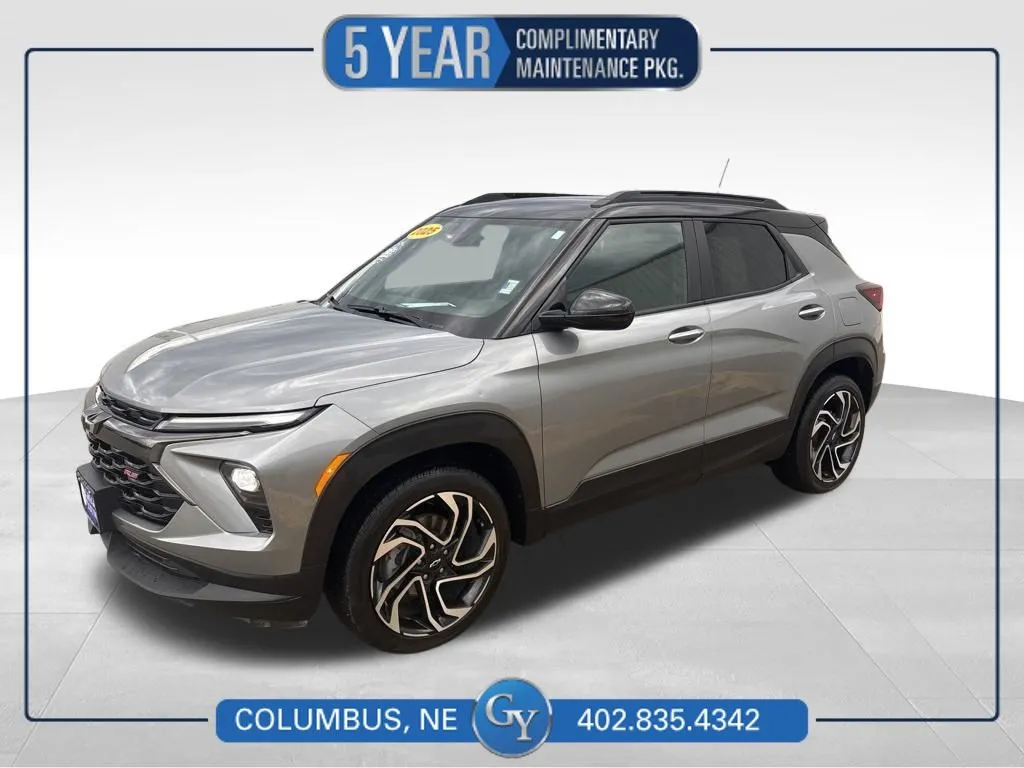 Gray 2025 Chevrolet TrailBlazer RS for sale in Columbus, NE