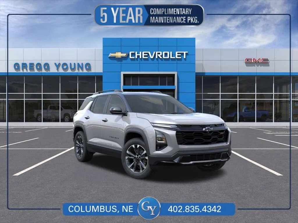 Gray 2027 Chevrolet Equinox RS for sale in Columbus, NE