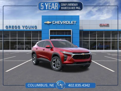 Red 2026 Chevrolet Trax LT for sale in Columbus, NE