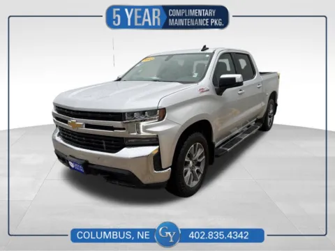 Silver 2022 Chevrolet Silverado 1500 LTD LT for sale in Columbus, NE