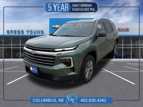 Green 2027 Chevrolet Traverse LT for sale in Columbus, NE