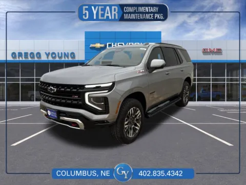 Gray 2027 Chevrolet Tahoe Z71 for sale in Columbus, NE