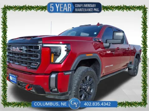 Red 2024 GMC Sierra 2500HD AT4 for sale in Columbus, NE