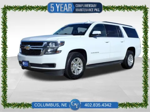 White 2018 Chevrolet Suburban LT for sale in Columbus, NE