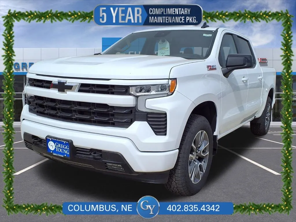 White 2025 Chevrolet Silverado 1500 RST for sale in Columbus, NE