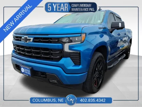 Blue 2024 Chevrolet Silverado 1500 RST for sale in Columbus, NE