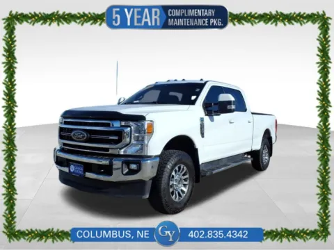 White 2020 Ford F-250SD Lariat for sale in Columbus, NE