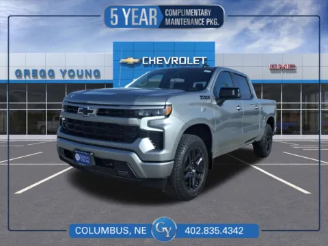 Gray 2026 Chevrolet Silverado 1500 RST for sale in Columbus, NE