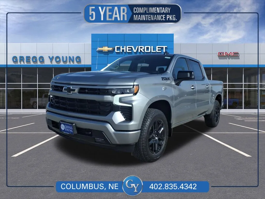 Gray 2026 Chevrolet Silverado 1500 RST for sale in Columbus, NE