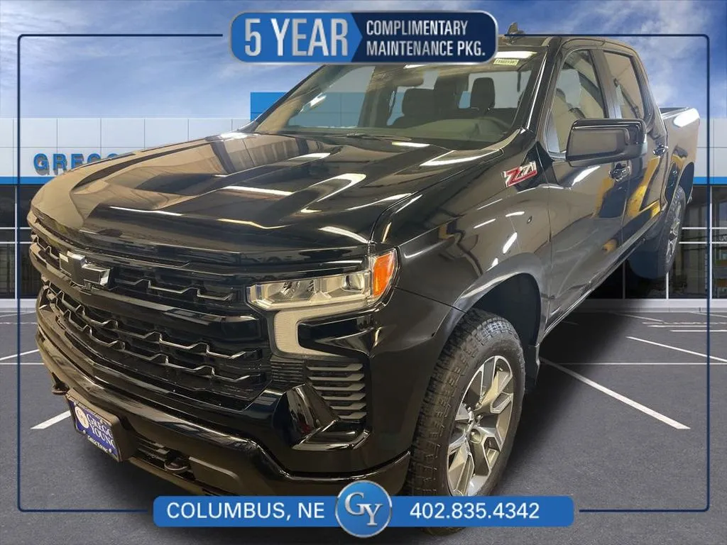 Black 2026 Chevrolet Silverado 1500 RST for sale in Columbus, NE