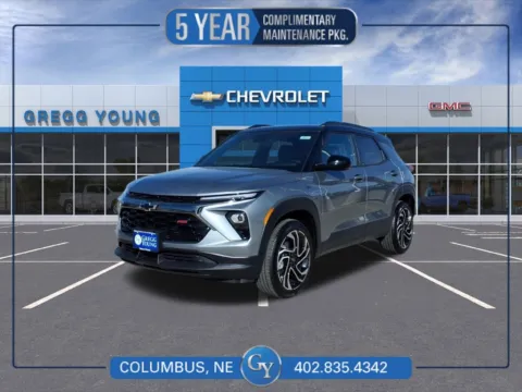 Gray 2026 Chevrolet TrailBlazer RS for sale in Columbus, NE