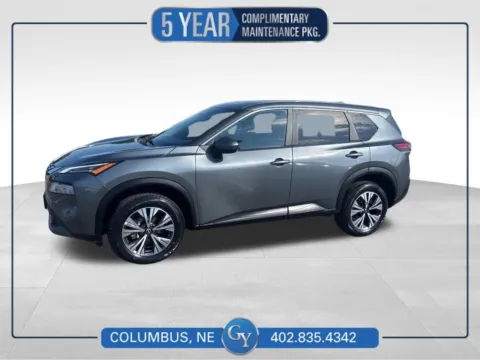 Gray 2023 Nissan Rogue SV for sale in Columbus, NE