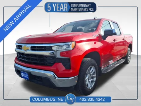 Red 2023 Chevrolet Silverado 1500 LT for sale in Columbus, NE