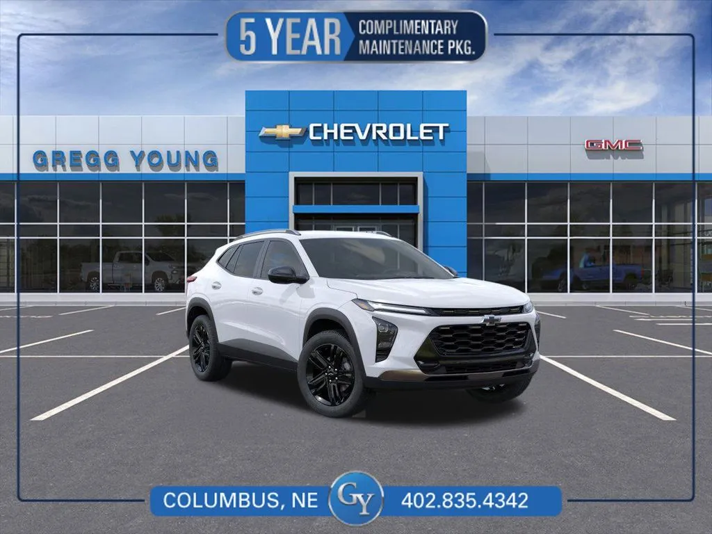 White 2026 Chevrolet Trax ACTIV for sale in Columbus, NE