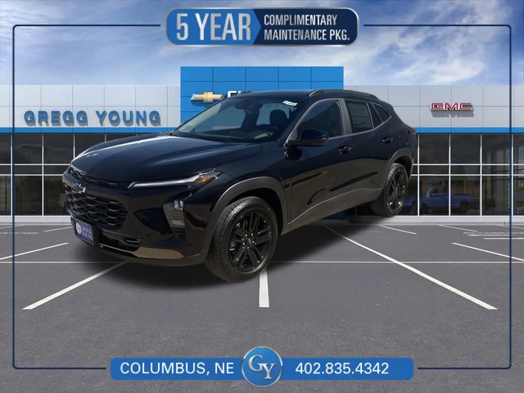 Black 2026 Chevrolet Trax ACTIV for sale in Columbus, NE