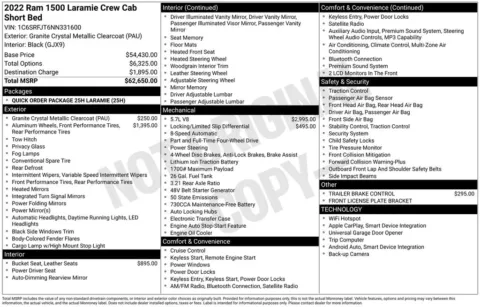 Photos of 2022 Ram 1500 Laramie for sale in Columbus, NE at Gregg Young Chevrolet GMC of Columbus