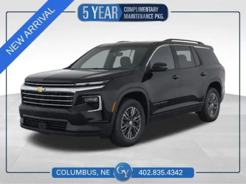 Black 2024 Chevrolet Traverse LT for sale in Columbus, NE