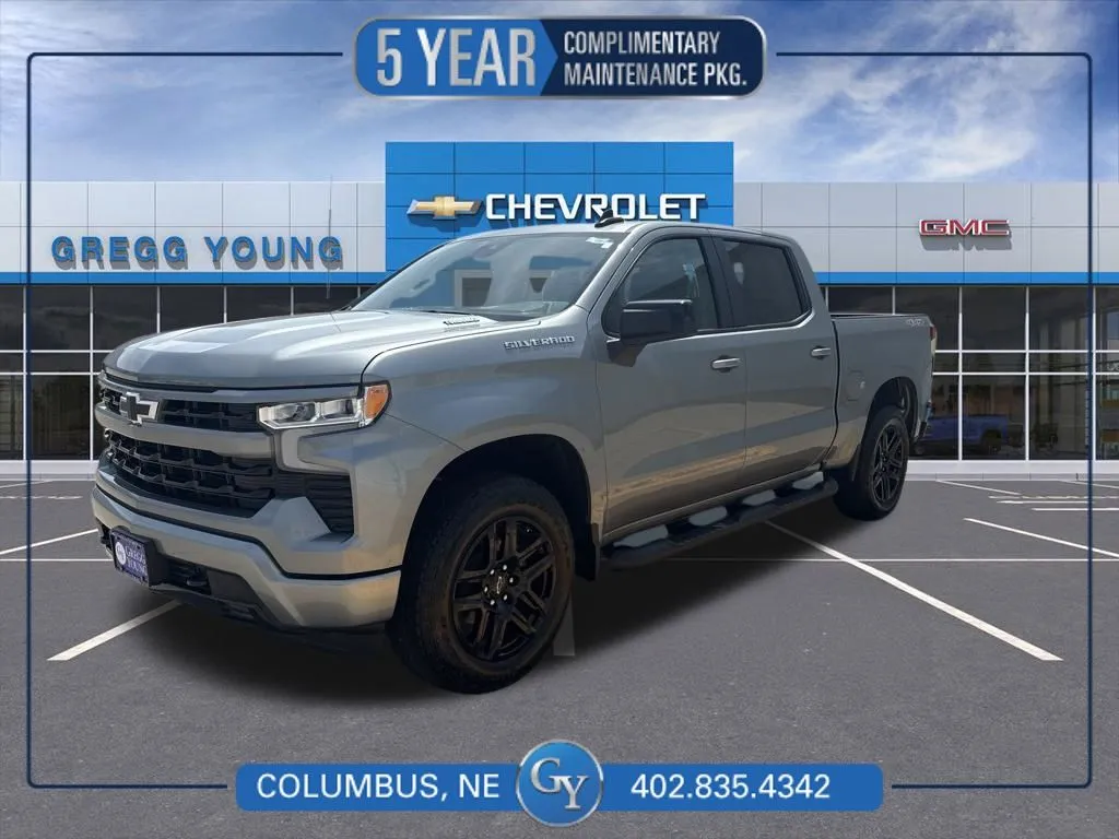 Gray 2026 Chevrolet Silverado 1500 RST for sale in Columbus, NE