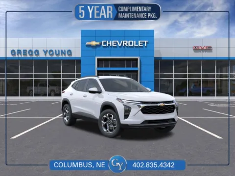 White 2026 Chevrolet Trax LT for sale in Columbus, NE