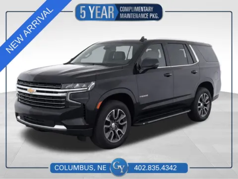 Black 2021 Chevrolet Tahoe LT for sale in Columbus, NE