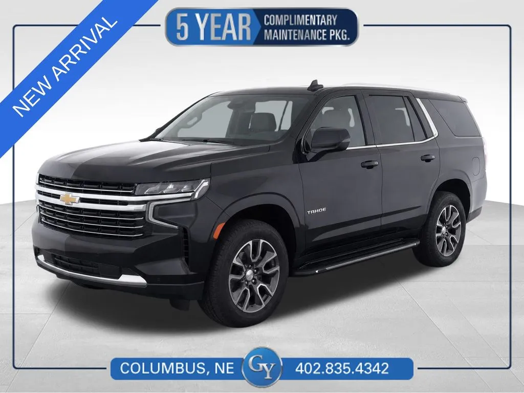 Black 2021 Chevrolet Tahoe LT for sale in Columbus, NE