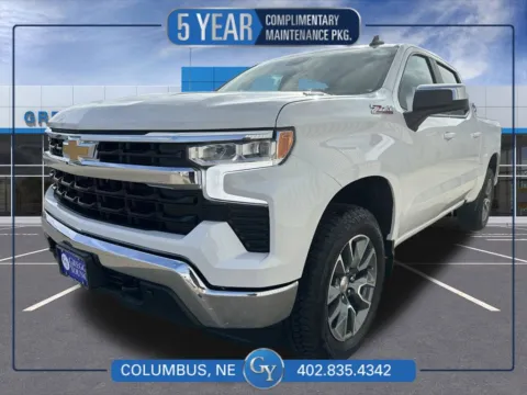 White 2026 Chevrolet Silverado 1500 LT for sale in Columbus, NE