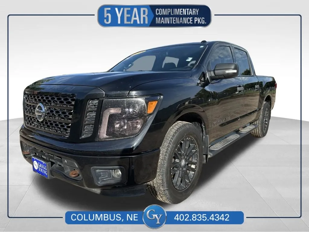 Black 2018 Nissan Titan SV for sale in Columbus, NE