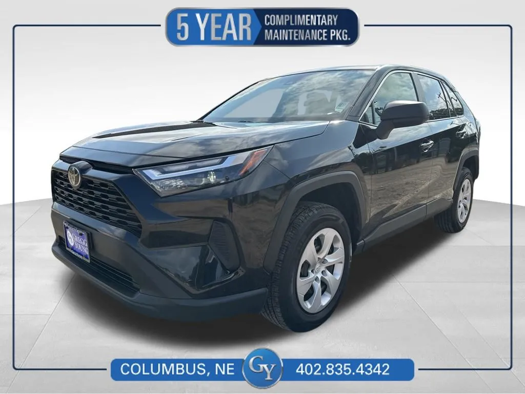 Black 2024 Toyota RAV4 LE for sale in Columbus, NE